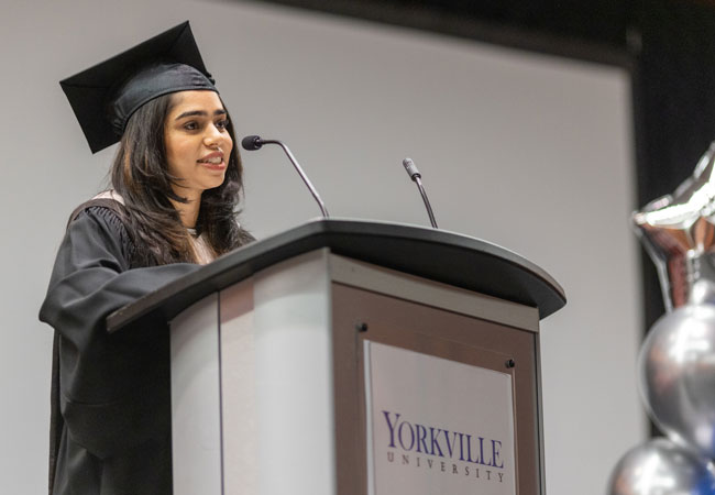 Valedictorian Eesha Pallan