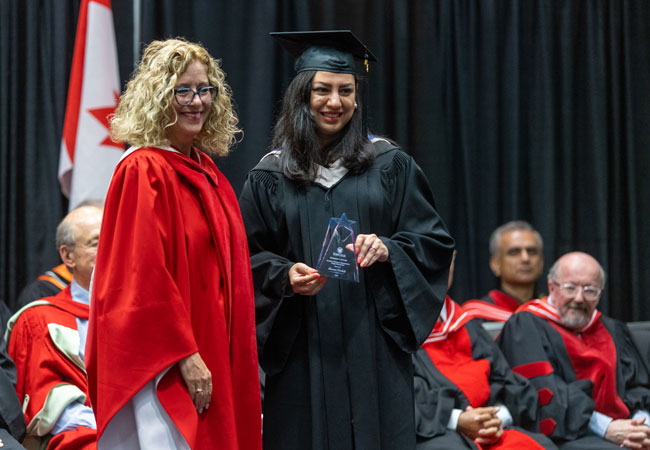 Valedictorian Sharona Zarbafi